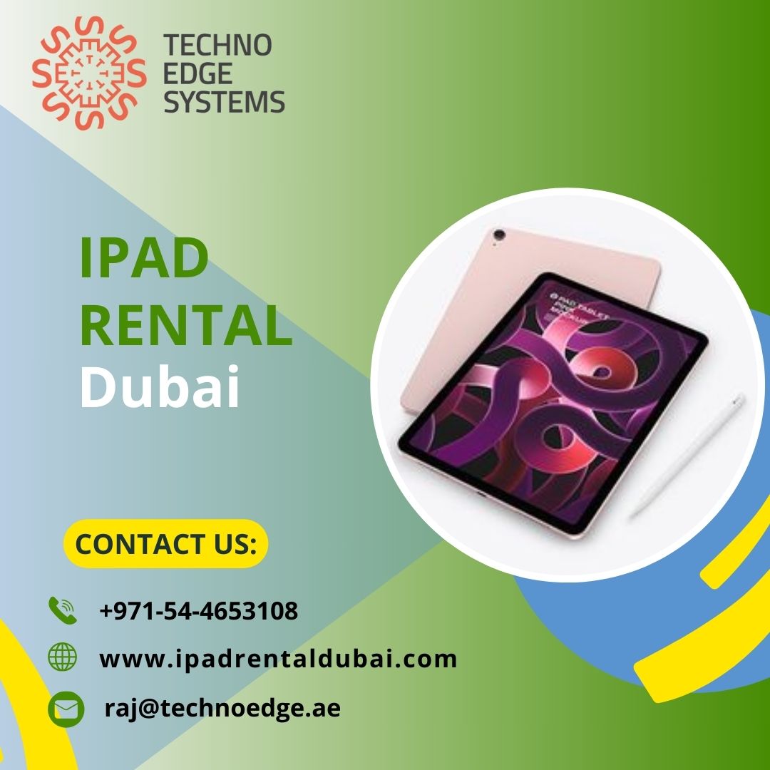 Short-Term iPad Rental in Dubai for Meetings